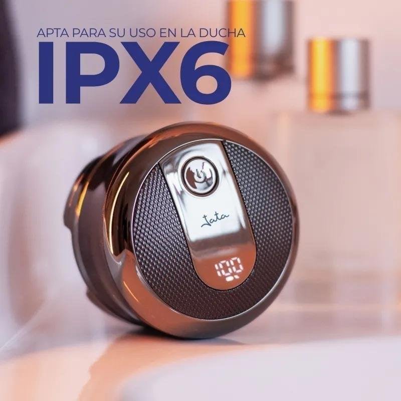 Detalle 2 de Afeitadora Eléctrica Jata JBMA1444: afeitado apurado en húmedo y seco con 5 cabezales