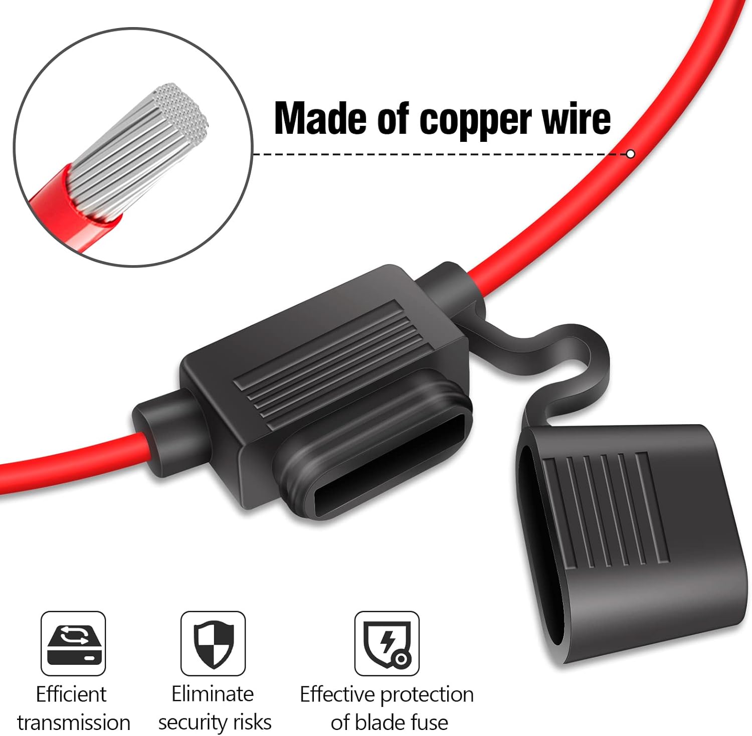 Thumbnail 2 de JatilEr inline fuse holder 12V 15A