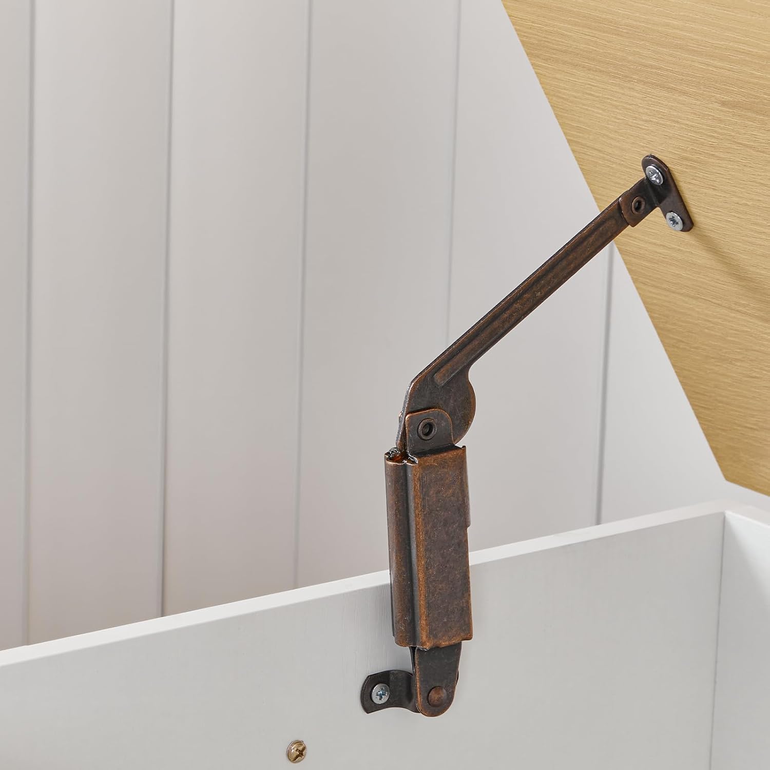 Thumbnail 3 de HOOBRO Cassapanca Portaoggetti da 100 cm con Cerniere di Sicurezza – stile e funzionalità per ingresso, camera e soggiorno