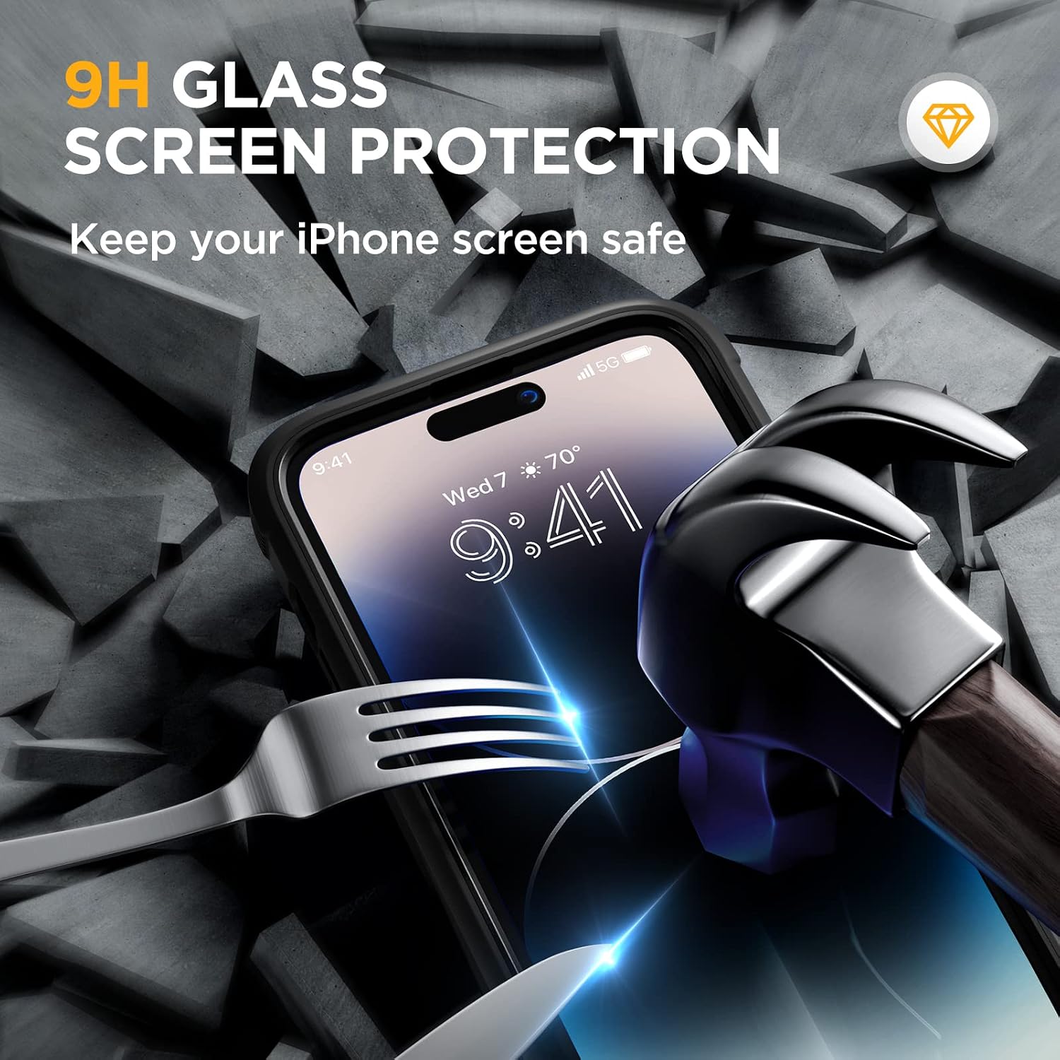 Detalle 2 de Miracase Magnetic iPhone 14 Pro Max Case 6.7"