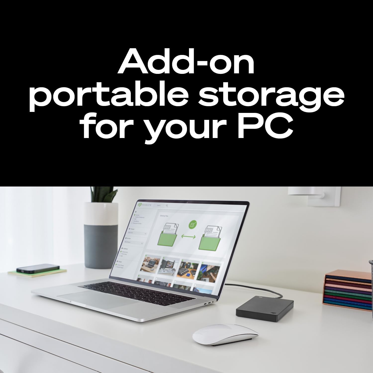 Detalle de Seagate Portable 2TB External Hard Drive HDD — USB 3.0 (STGX2000400) Review