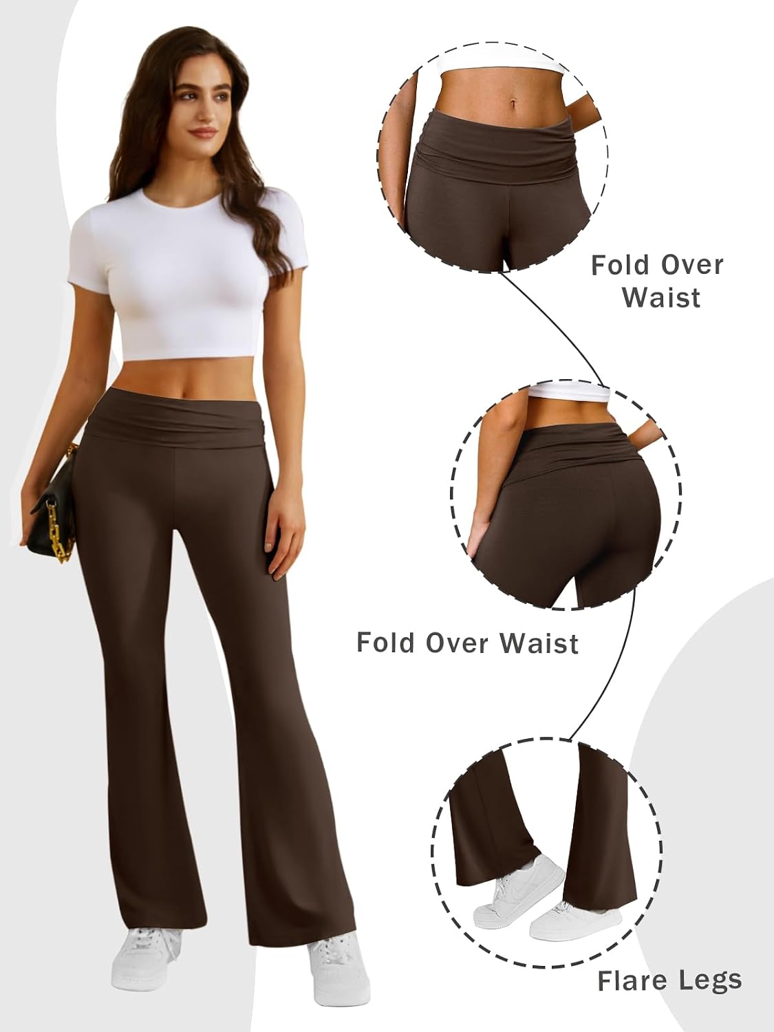 Detalle 1 de COPYLEAF Flare Leggings in Modal