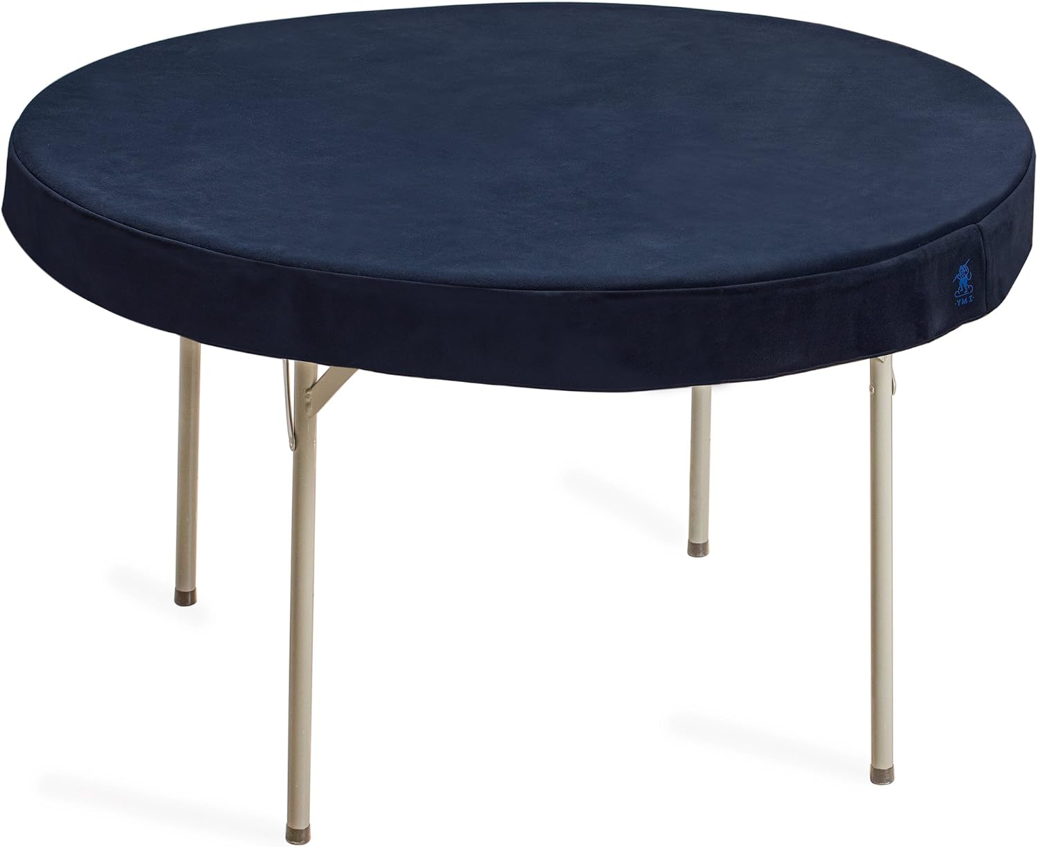 Detalle de Yellow Mountain Imports Professional Grade Blue Round Table Cover – 155.5 cm