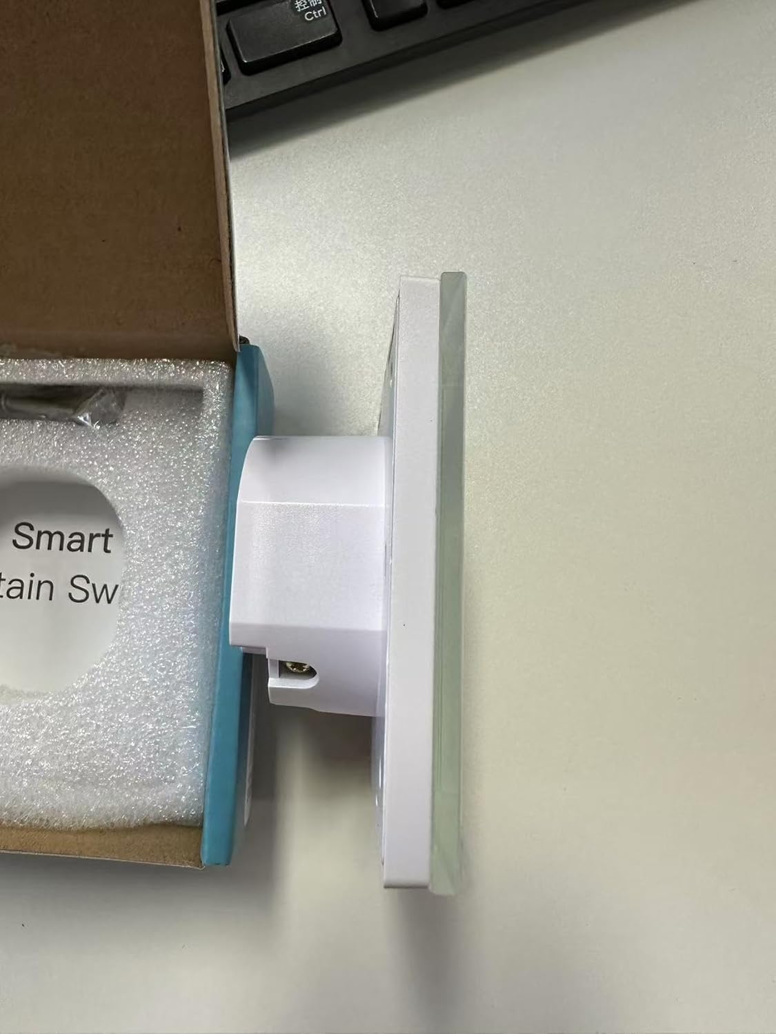 Thumbnail 2 de HeuxGir Smart WiFi Touch-Lichtschalter mit Glasplatte (86 x 86 mm) – kompatibel mit Alexa & Google Home