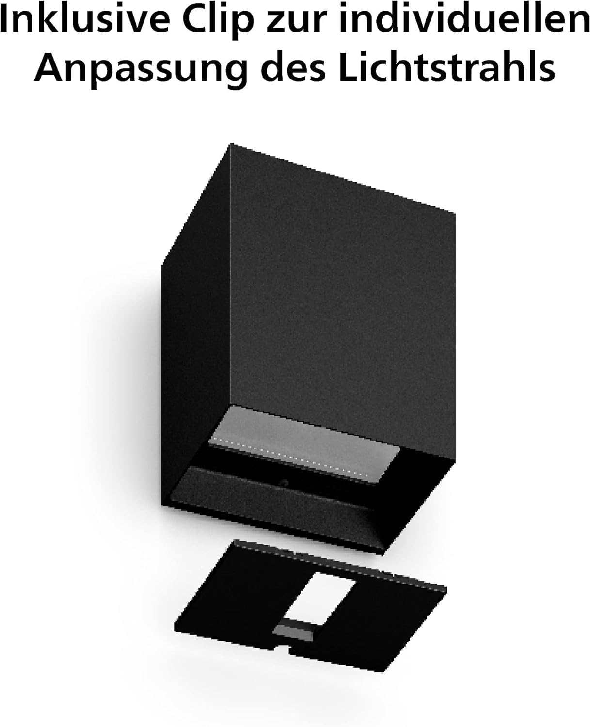 Thumbnail 3 de PHILIPS Hue White and Color Ambiance Außenwandleuchte Resonate – dimmbar, 16 Mio. Farben, steuerbar via App, Alexa kompatibel