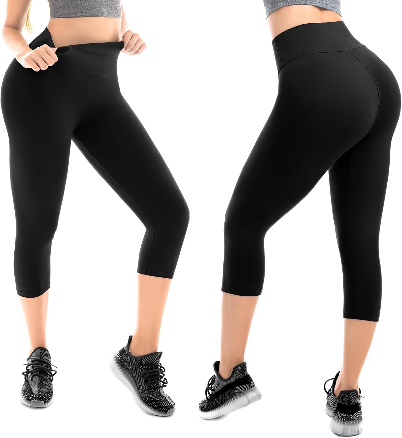 Detalle 2 de Capri leggings for women buttery soft