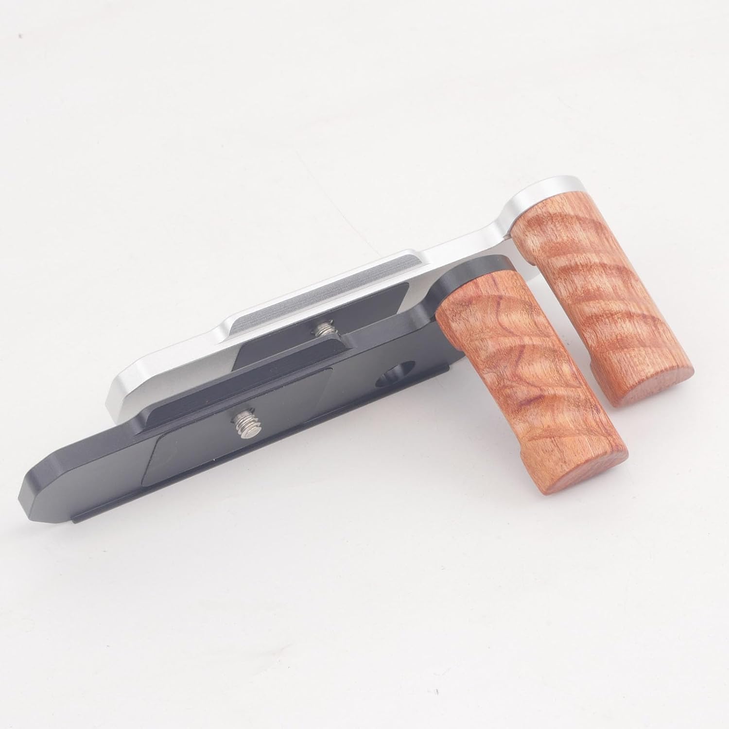 Thumbnail 6 de OURHZTB Holz-Handgriff L-Halterung für Nikon FM2 – L-förmige Griffhalterung mit Arca- und 1/4-Schnellwechselplatte