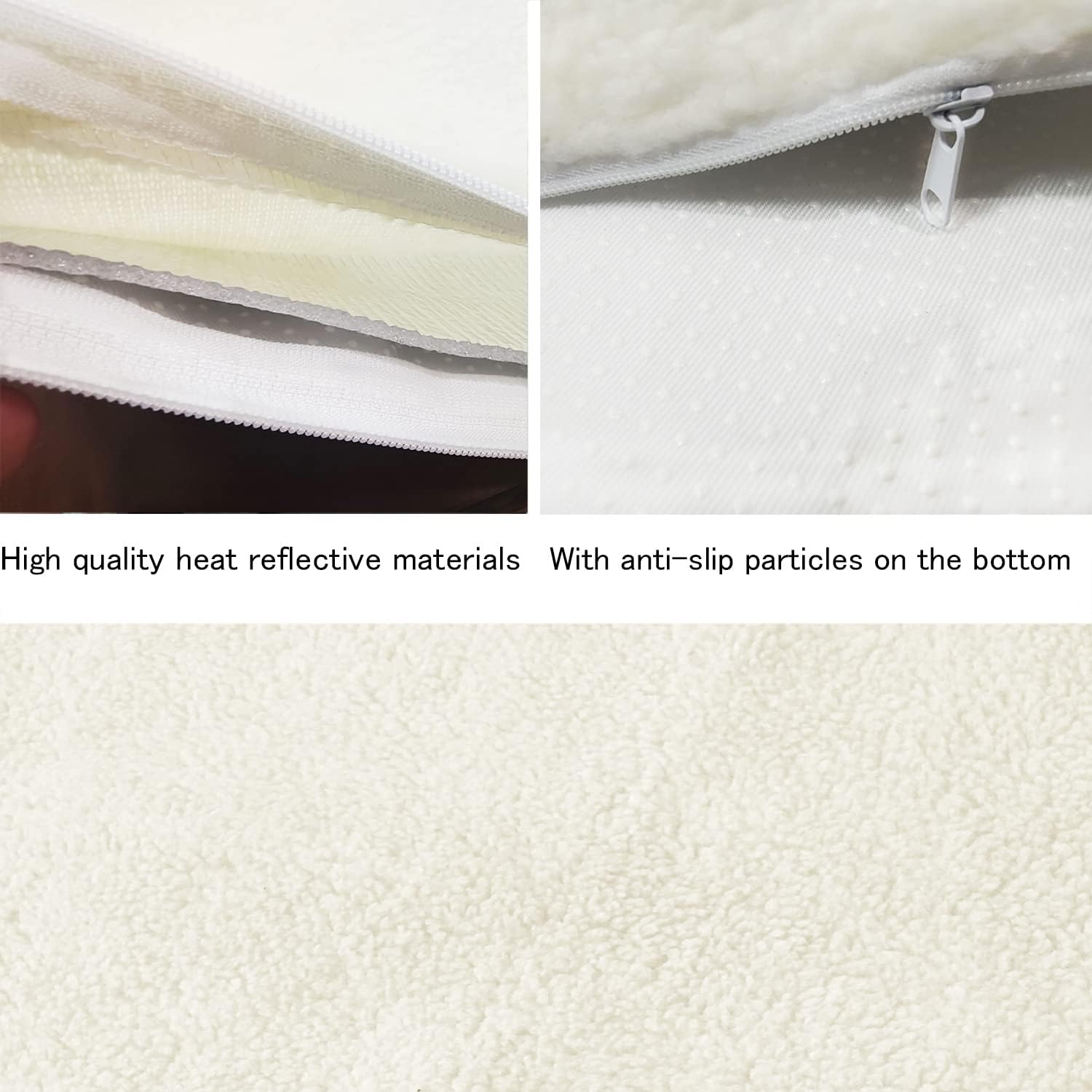 Thumbnail 1 de SUOXU Self-Heating Cat Bed 60x45cm – Plush, Non-Slip, Washable Heated Pad for Indoor & Outdoor Pets