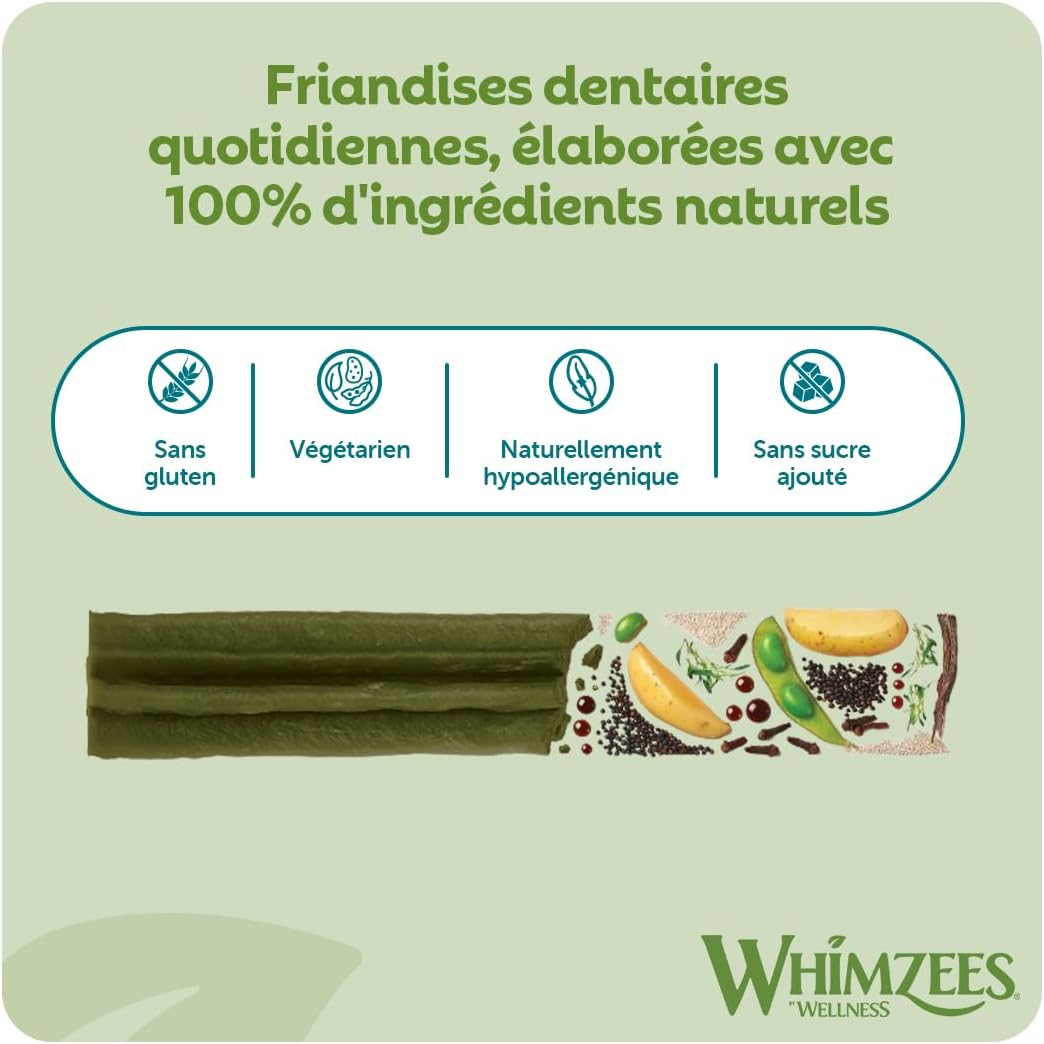 Detalle 2 de WHIMZEES Bâtonnets XS 56 pièces