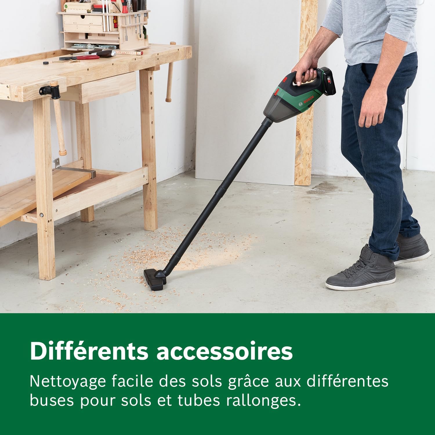 Thumbnail 5 de Bosch UniversalVac aspirateur sans fil 2,5 Ah 🧹
