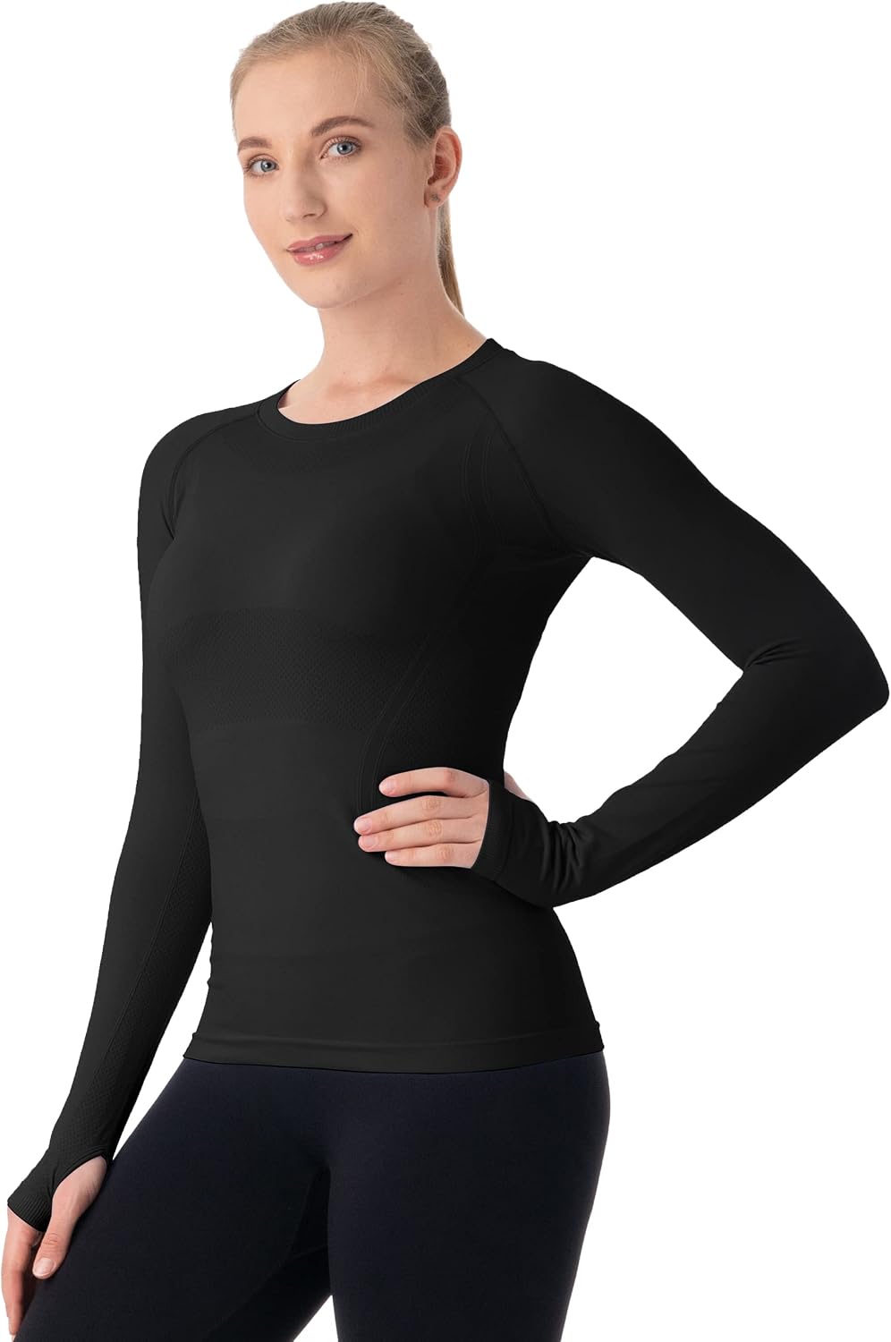 Detalle de MathCat Seamless Workout Shirt Slim Fit 🏃♀