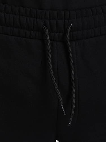 Thumbnail 6 de JACK & JONES bermuda de sudadera negra con cordón y bolsillos laterales (talla XXL)