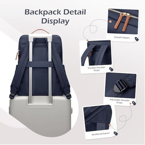 Detalle de GOLF SUPAGS Mochila elegante para portátil 15,6 pulgadas para mujer