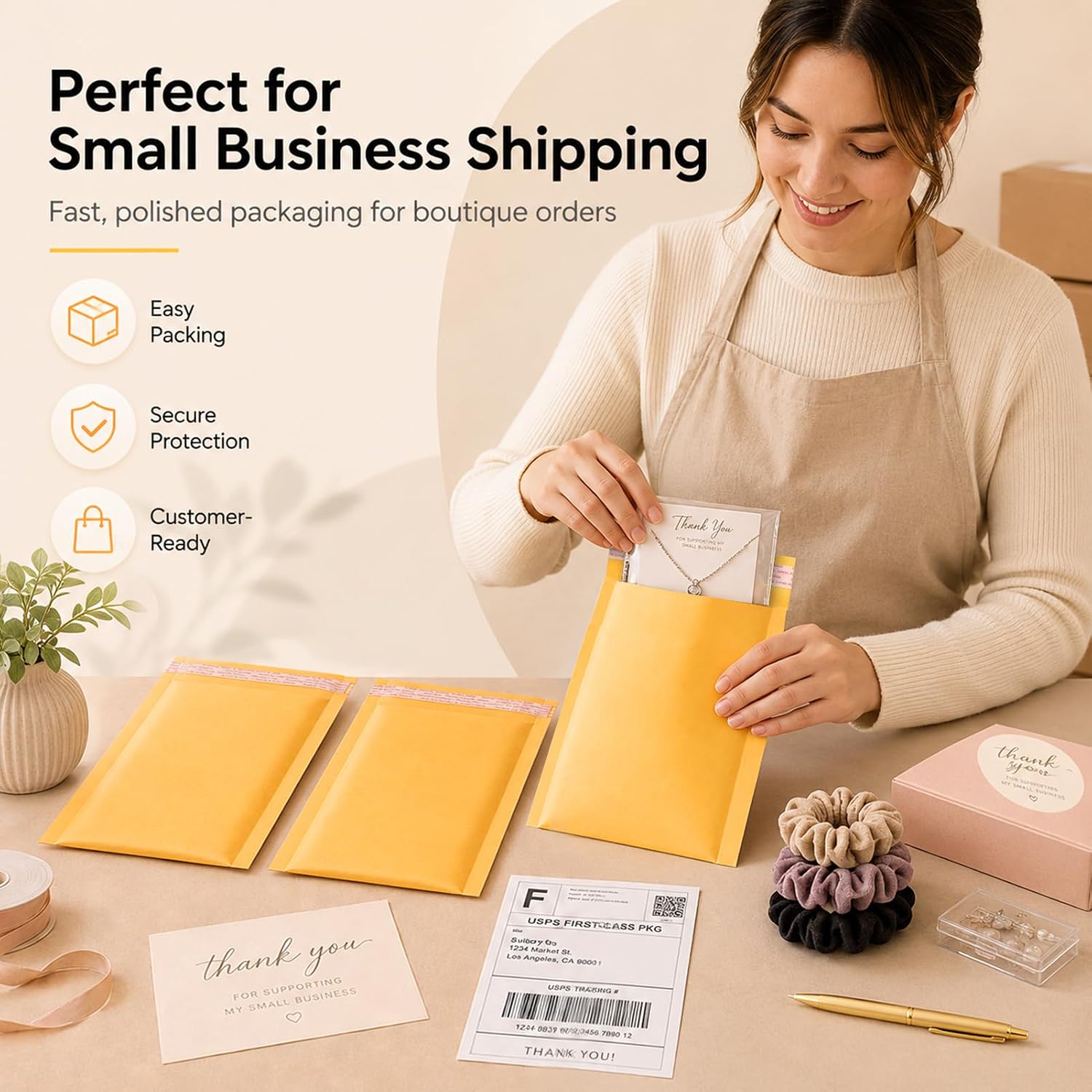 Thumbnail 5 de Switory A5 Padded Envelopes 50pc 15.3x22.9cm