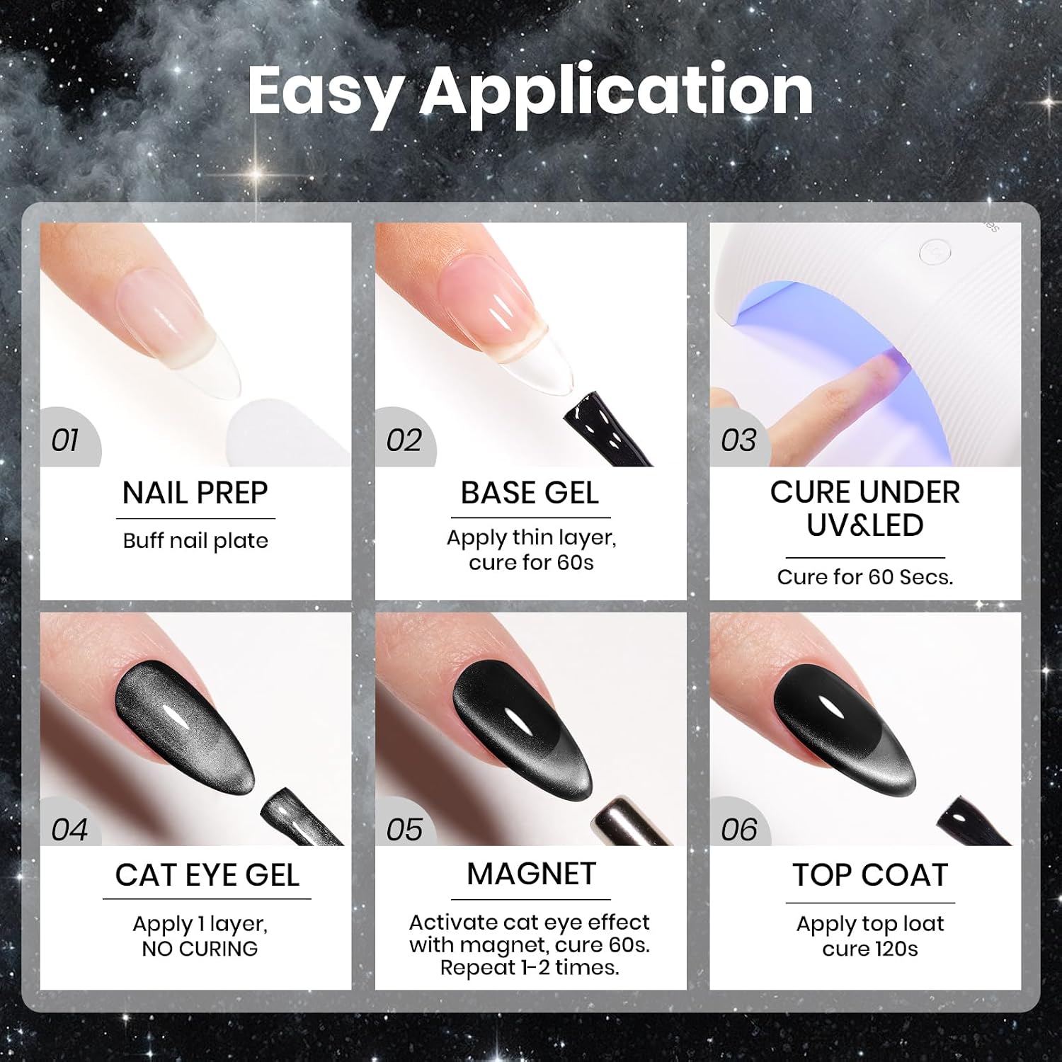 Thumbnail 6 de Beetles Twilight Gleam 6-Color Gel Polish Set