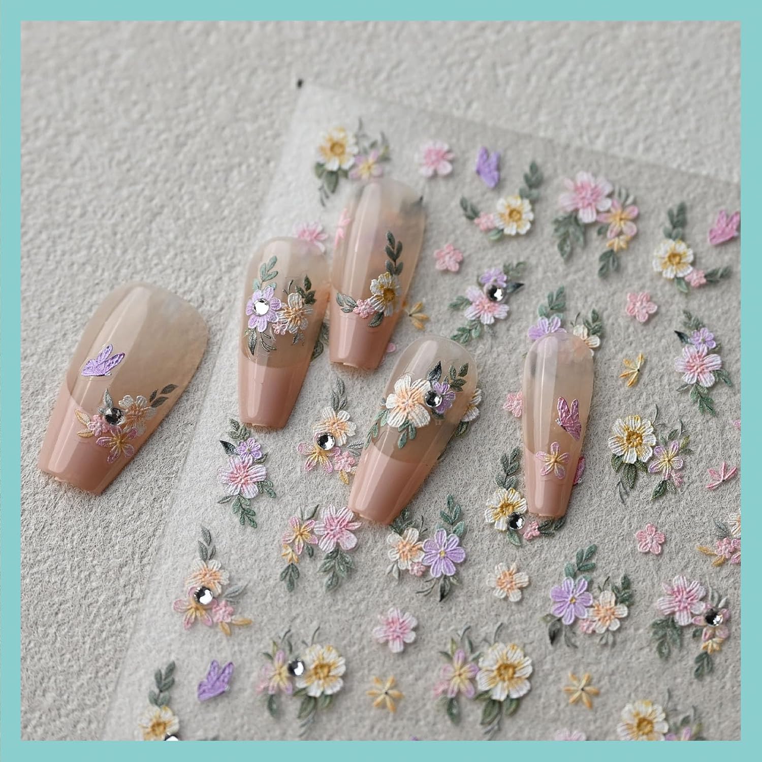 Detalle de CESTSIREN Nail Stickers