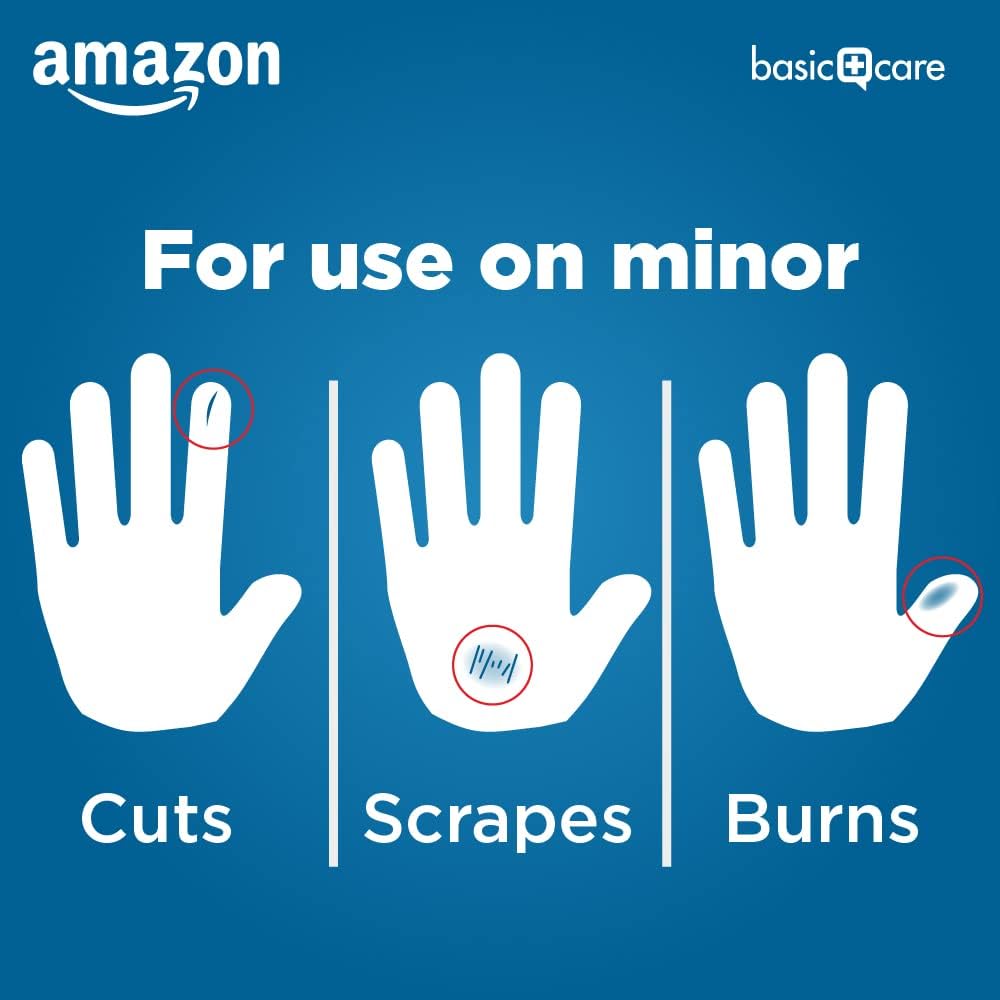 Thumbnail 3 de Amazon Basic Care Heavy-Duty Fabric Adhesive Bandages 100