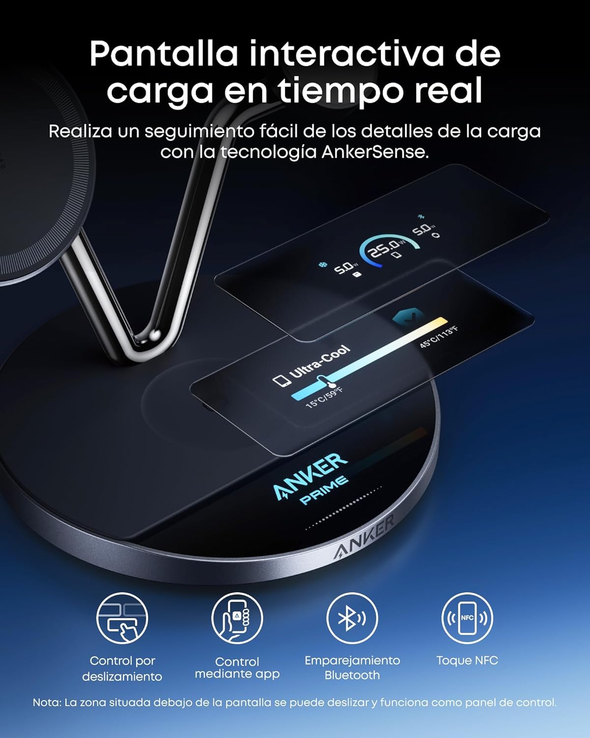 Thumbnail 4 de Anker Prime Cargador MagSafe 3 en 1 25 W