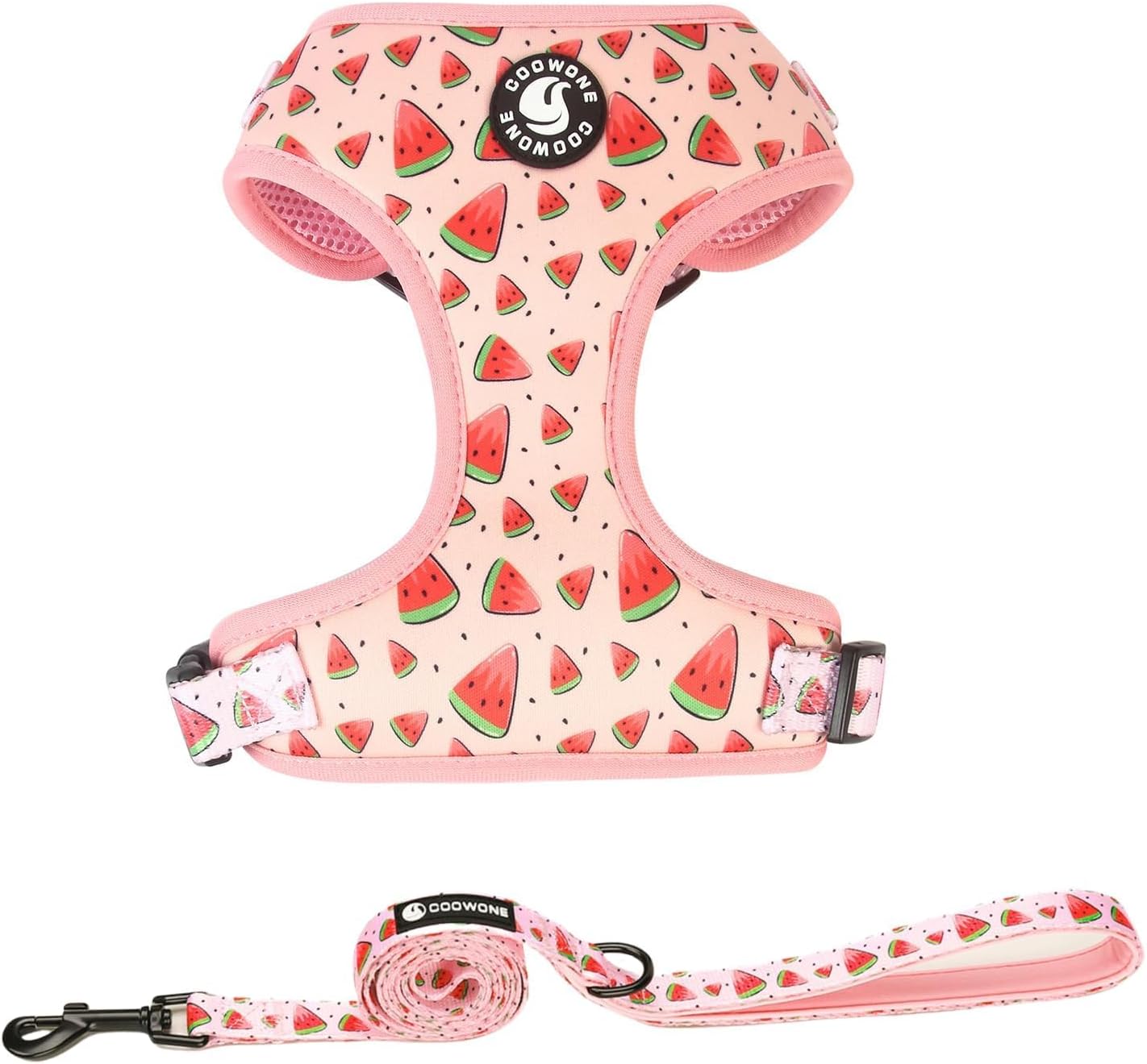 Detalle de Coowone Dog Harness and Leash Set, Neoprene