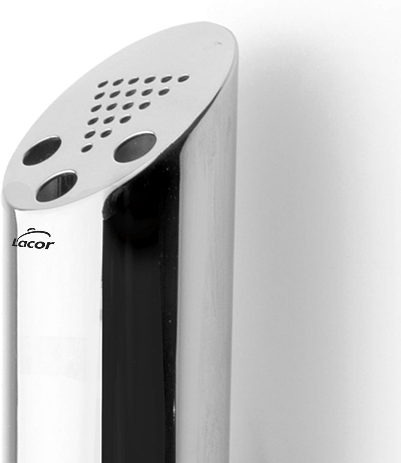 Thumbnail 2 de LACOR 63331 Mural cendrier rond en acier inox 18/10, 8 x 46 cm, argenté