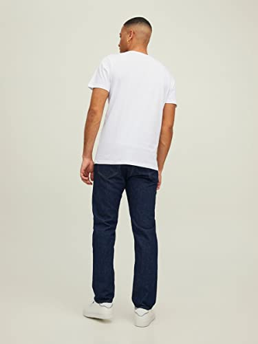 Thumbnail 3 de JACK & JONES Jjethan tee SS Crew Neck XL — 3 camisetas negras, blancas y azul marino