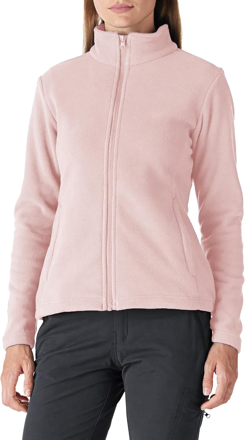 Thumbnail 6 de Outdoor Ventures Damen Fleecejacke – leichte, warme Jacke mit durchgehendem Reißverschluss und Stehkragen