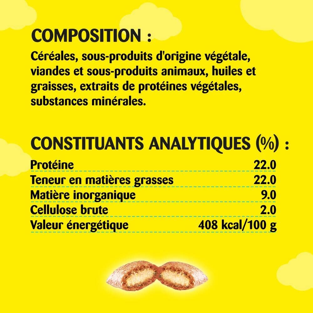 Detalle de CATISFACTIONS Friandises Saumon pour Chat et Chaton – Pack 4 x 180 g