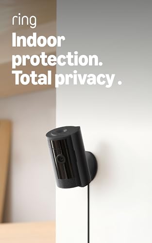 Detalle de Ring Indoor Cam: 1080p HD security for home or business (Black)