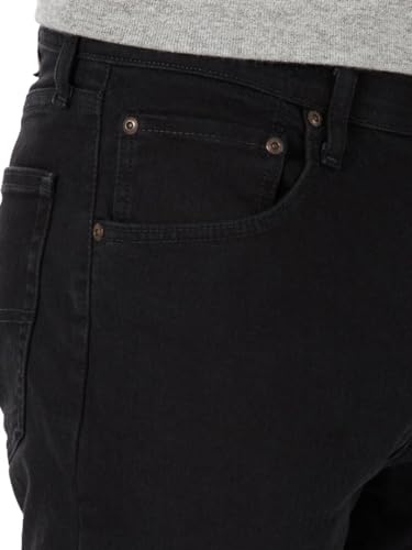 Thumbnail 5 de Wrangler Authentics Men's Regular Fit Comfort Flex Waist Jeans, Black 42W x 34L