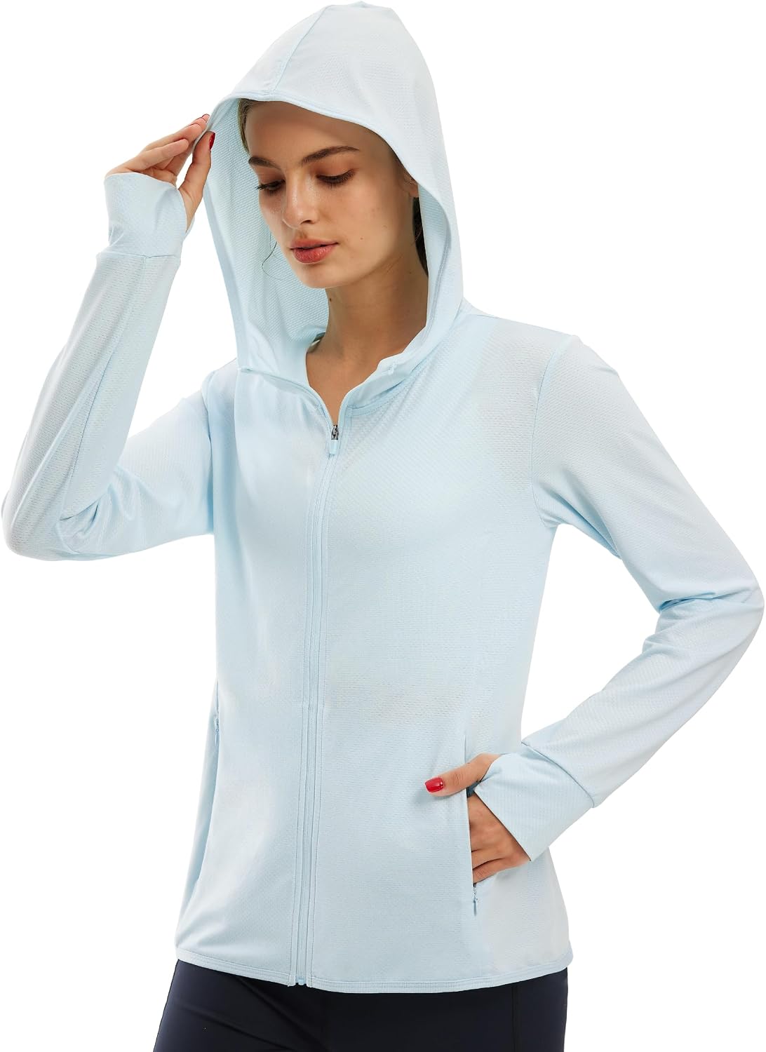 Detalle de Veste running UV UPF 50+ Libin