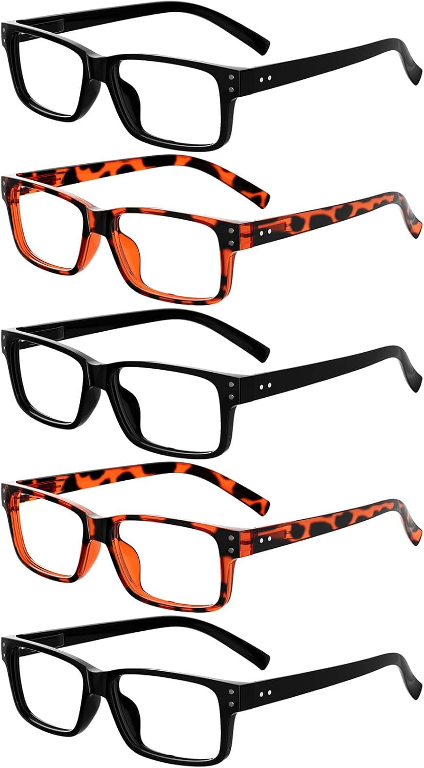 Detalle de Eyekepper Lesebrille mit Federscharnier, 5er