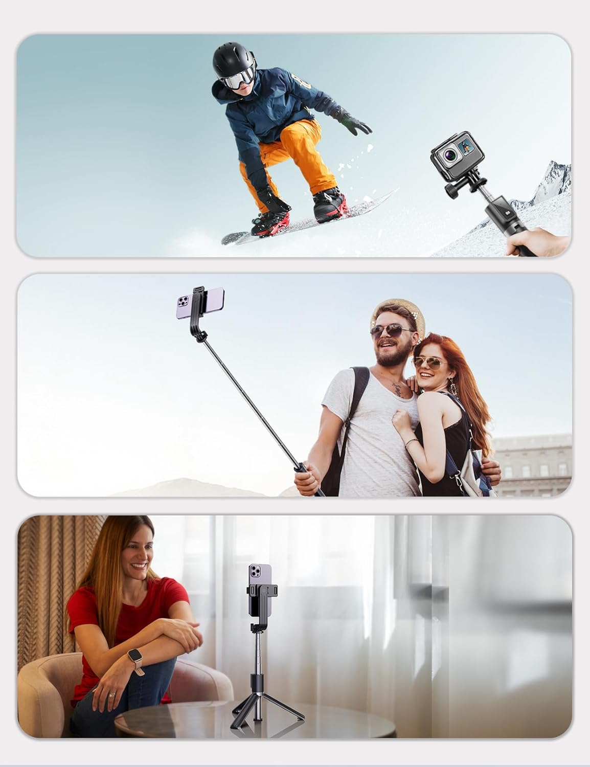 Thumbnail 5 de ANXRE ST01 Selfie Stick Tripod 41.7