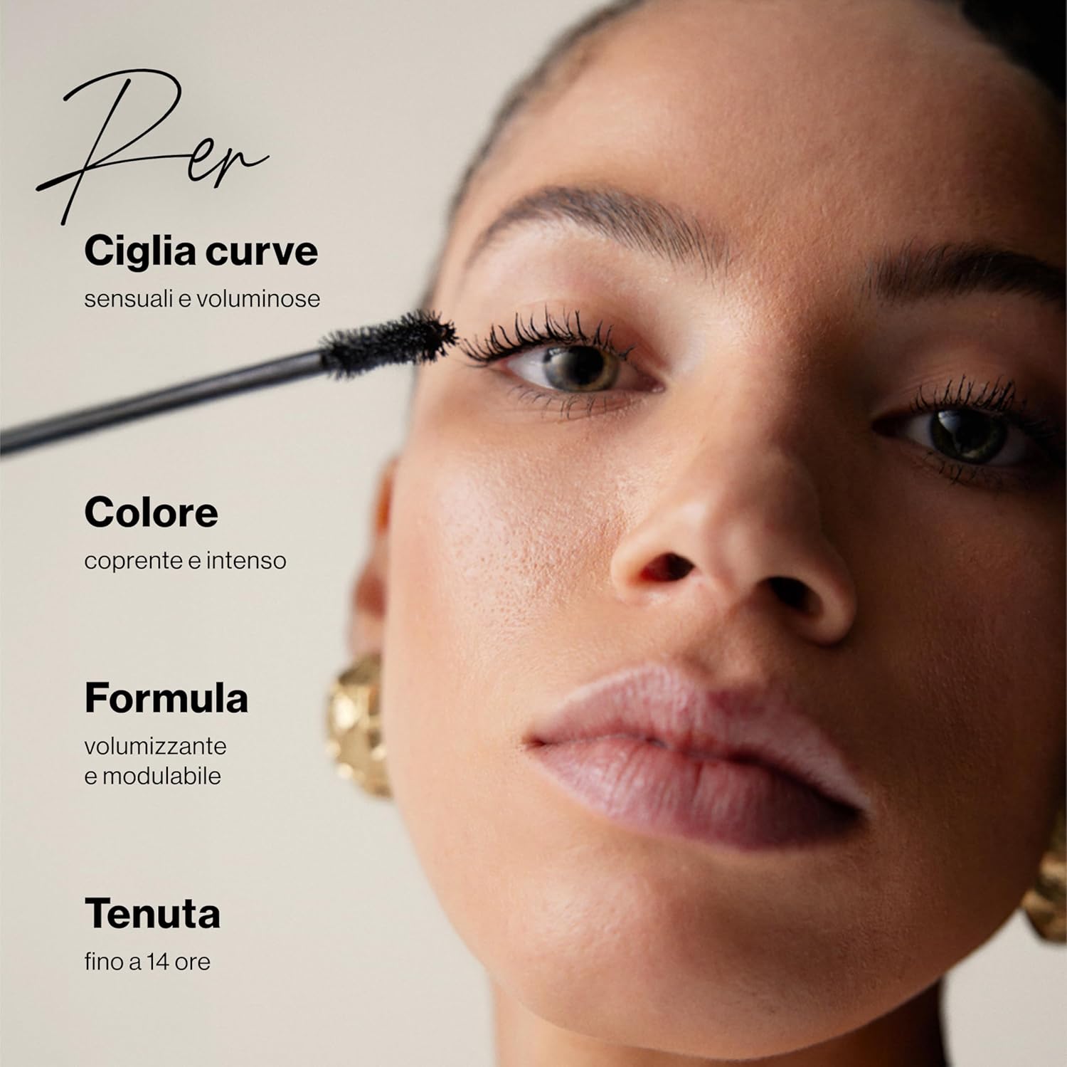 Thumbnail 4 de Rebeya Flama Libre Mascara Volumizzante e Allungante Nero – Extra Volume e Tenuta 14h