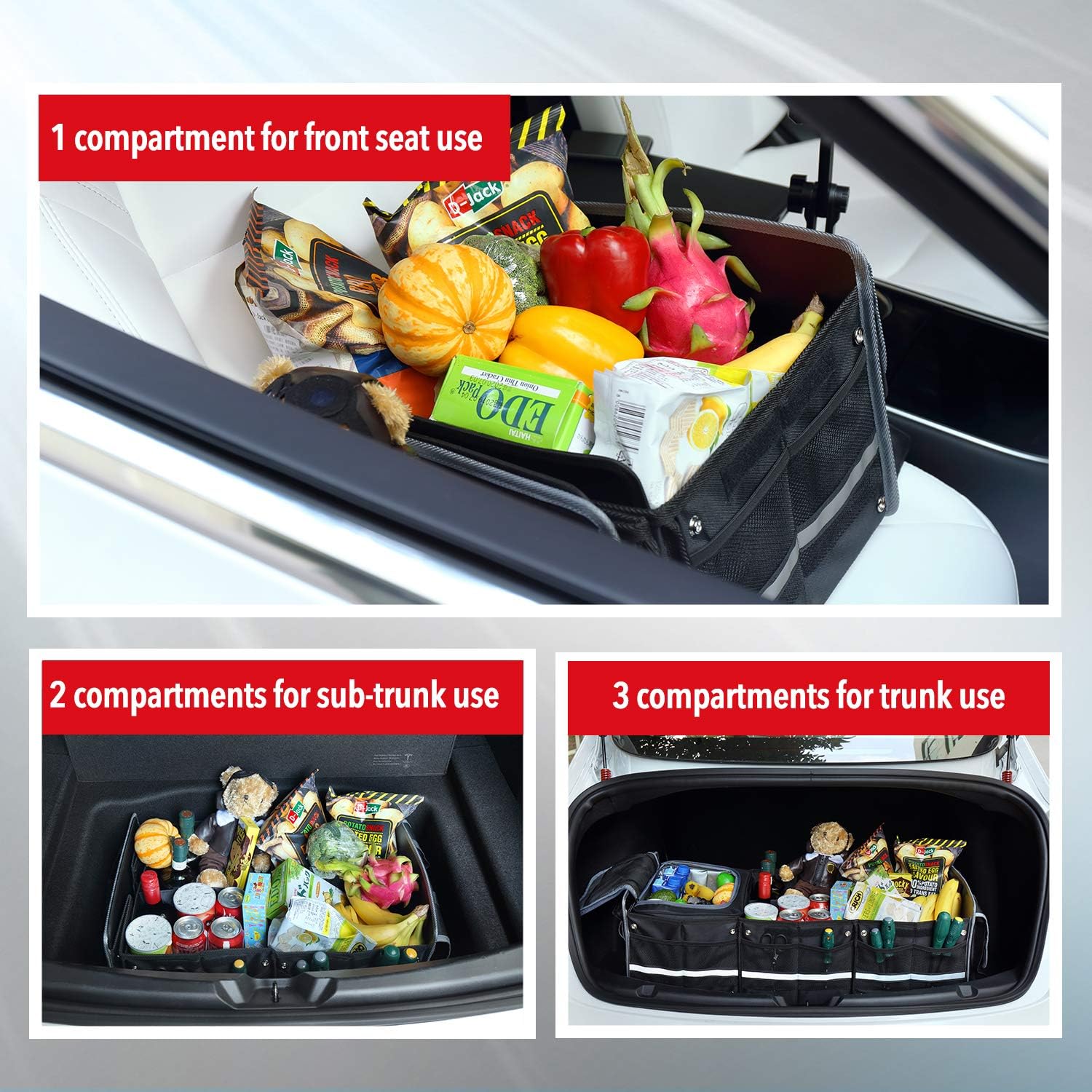 Thumbnail 3 de Farasla Trunk Organizer with Cooler Bag