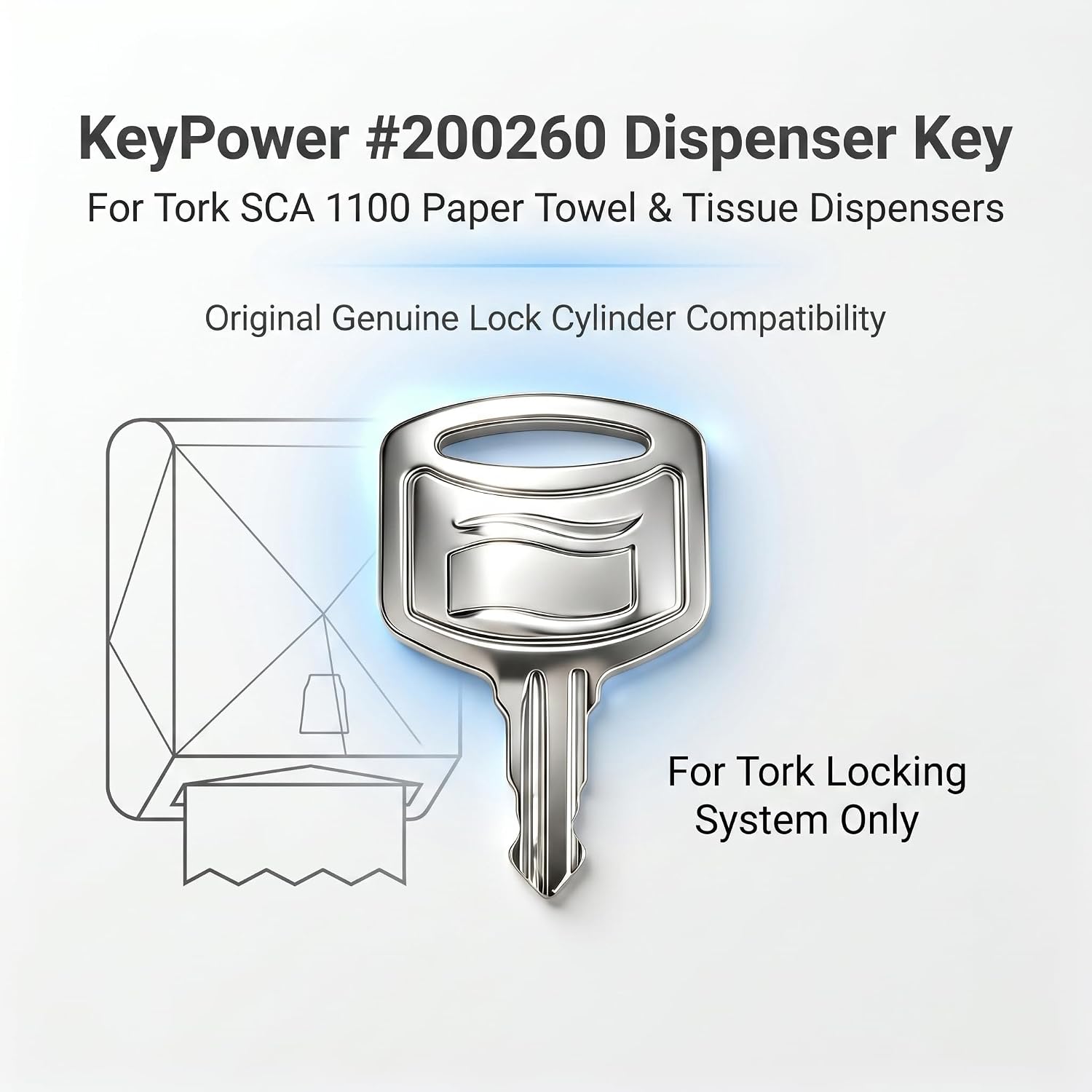 Detalle de KeyPower dispenser key #200260