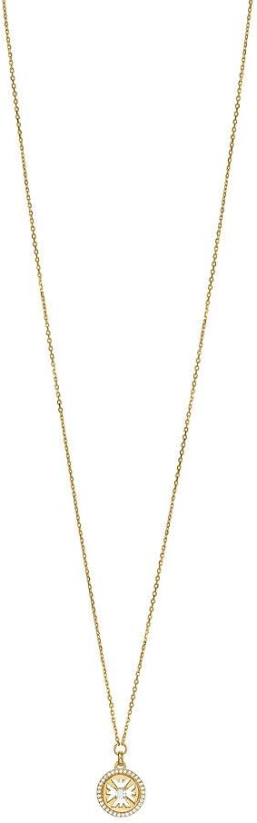 Thumbnail 6 de Collier Emporio Armani femme en argent sterling doré, fermeture à homard