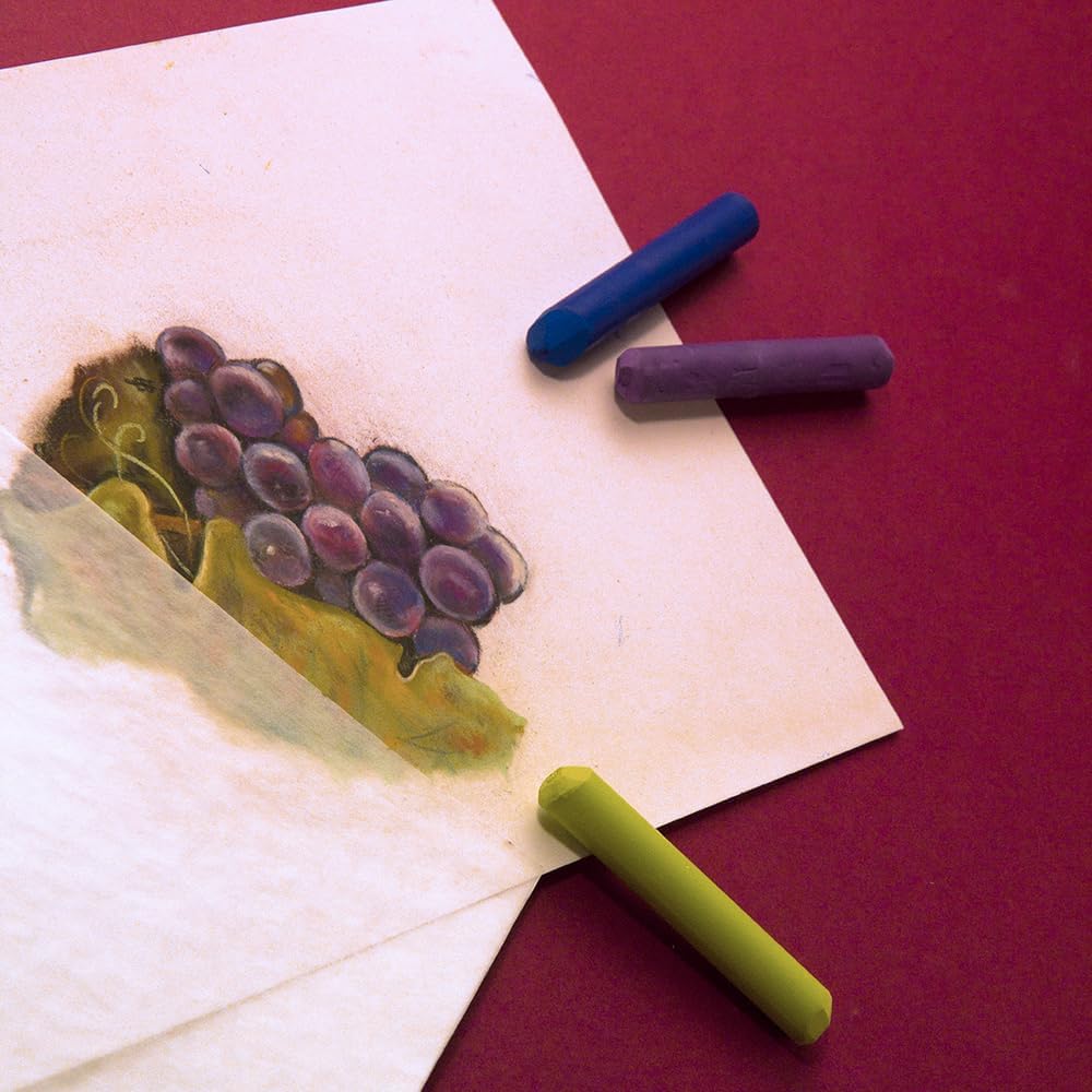 Thumbnail 1 de Clairefontaine Bloc Collé Pastelmat n°5 – 12 feuilles 30x40 cm, 360 g/m², 4 couleurs assorties