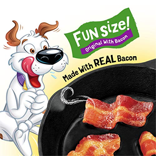 Detalle de Purina Beggin' Fun Size Dog Treats for Small to Medium Dogs, Original with Bacon — 25 oz Pouch