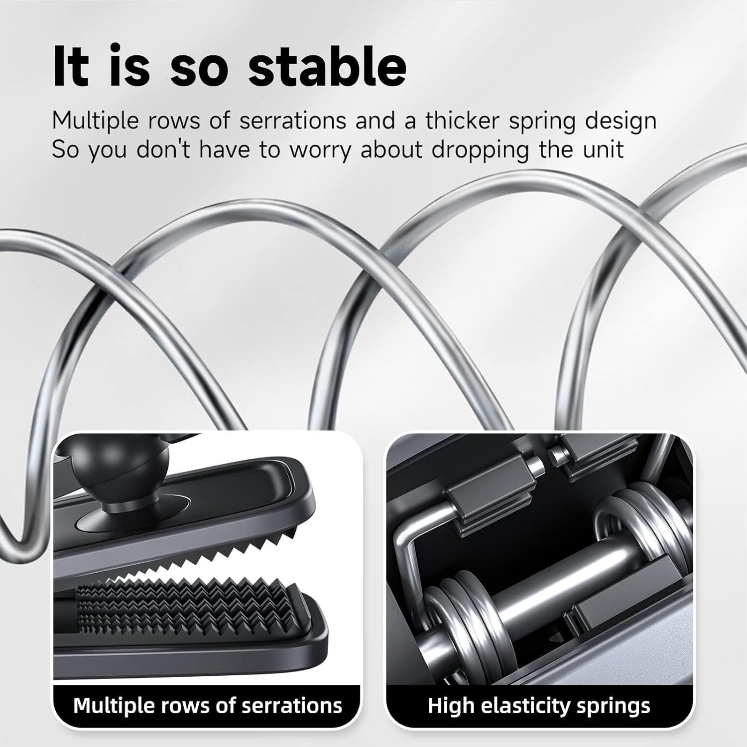 Detalle de TELESIN Backpack Shoulder Strap Clip Mount for GoPro & Insta360 — 360° Rotation and Quick Release Clamp