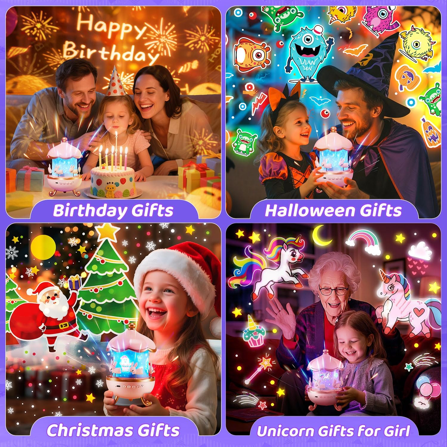Thumbnail 6 de Onefire Night Light Star Projector for Kids