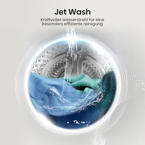 Thumbnail 11 de Hisense WD3S8043BW3 Waschtrockner – 8 kg, 54 l, JetWash, Auto Wash, Dampffunktion