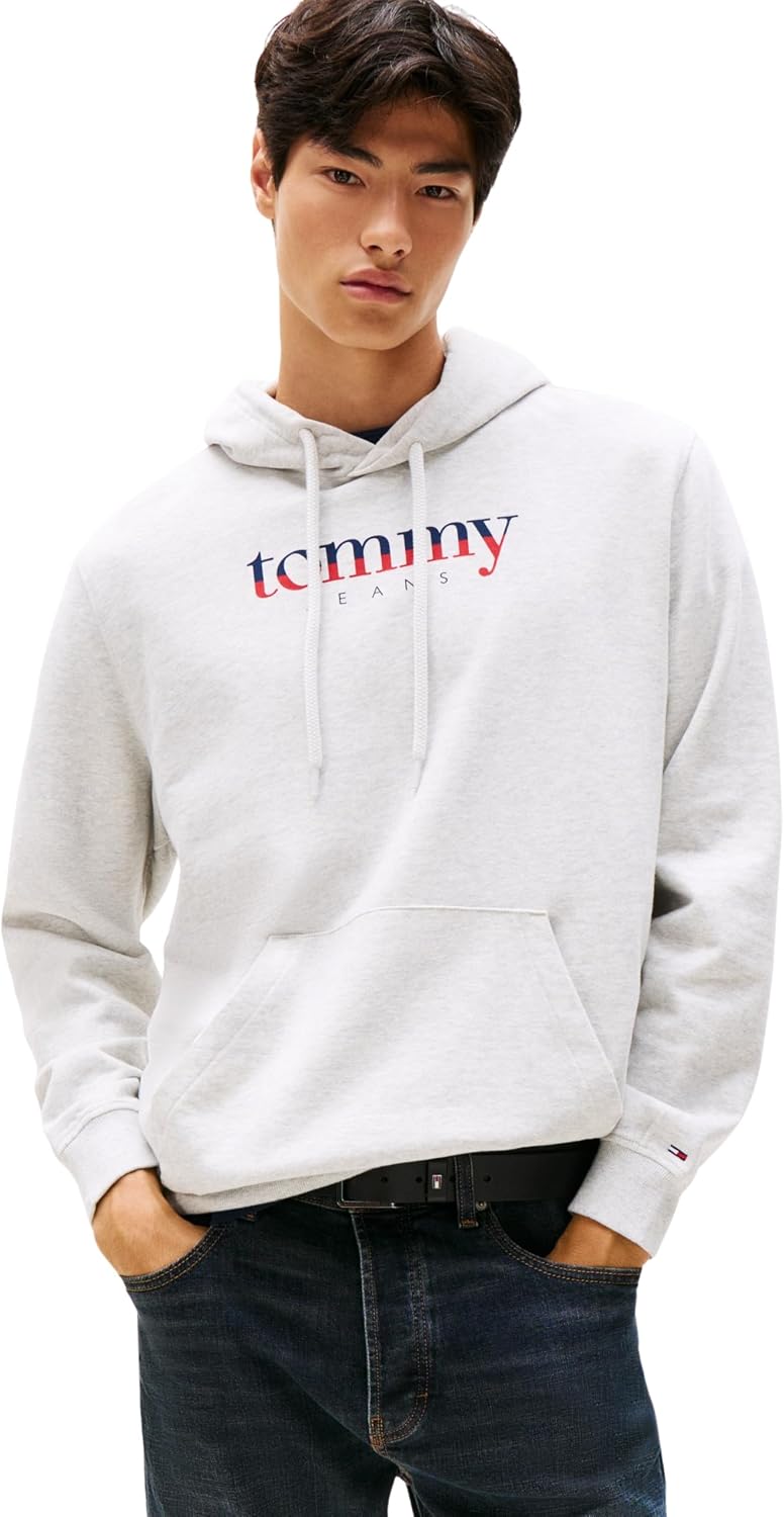 Thumbnail 4 de Tommy Jeans Men’s Regular Fit Hoodie – 100% regenerative cotton casual hooded jumper