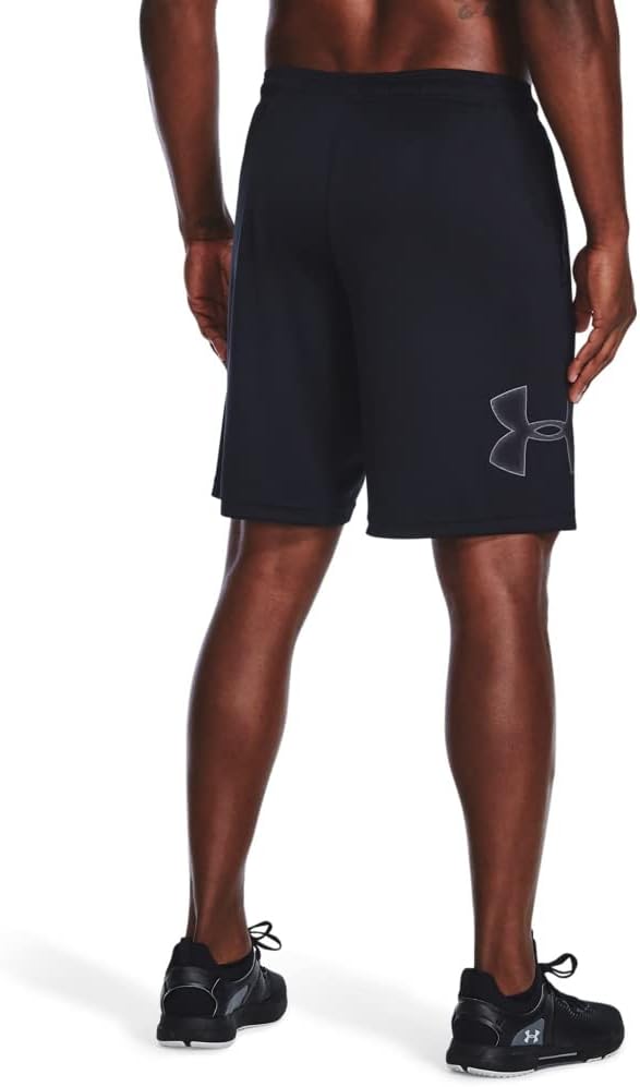 Detalle de Under Armour UA Tech™ Wordmark Graphic Shorts – Men’s Lightweight Quick-Dry Gym & Training Shorts