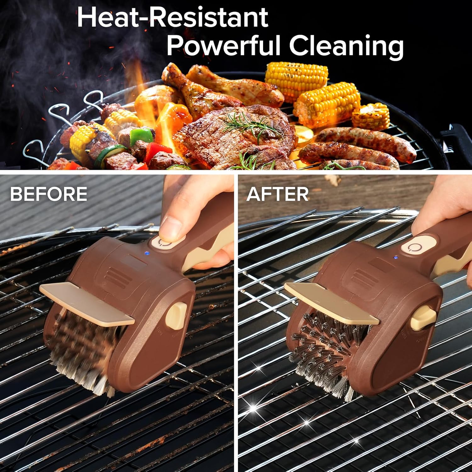 Thumbnail 5 de Lrly BBQ Grill Brush 700 RPM