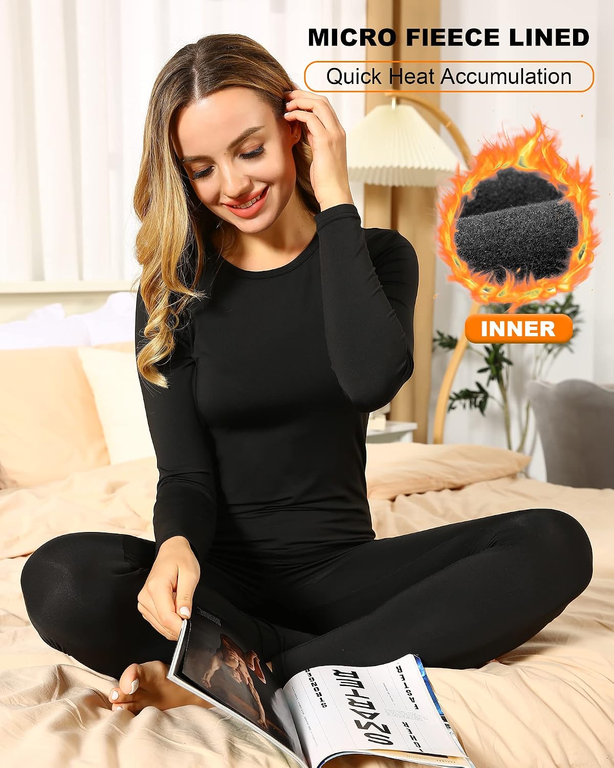 Thumbnail 4 de ViCherub Thermal Underwear for Women