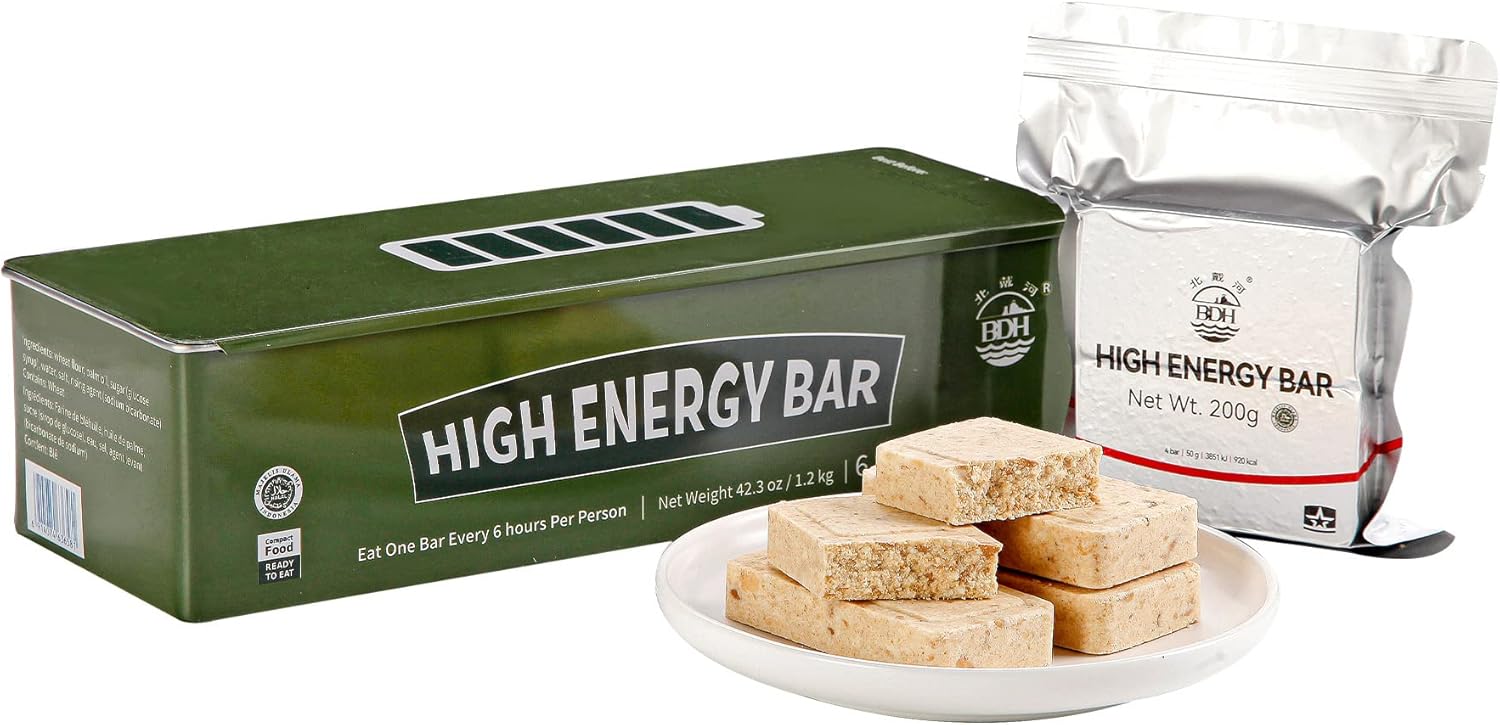 BDH barre alimentari di emergenza 20 anni, 250 g/bar 🍫