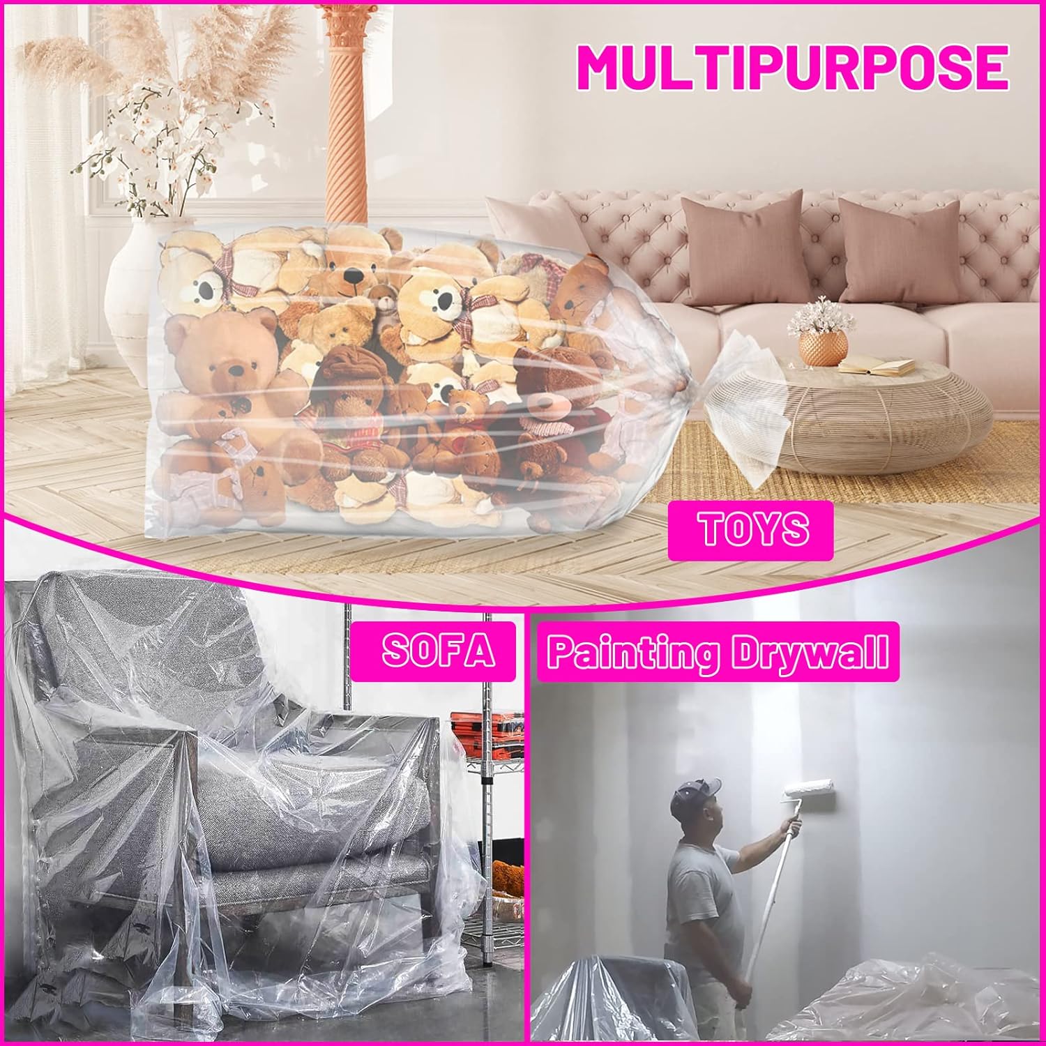 Thumbnail 5 de Large Balloon Transport Bag 98.4 x 59 in