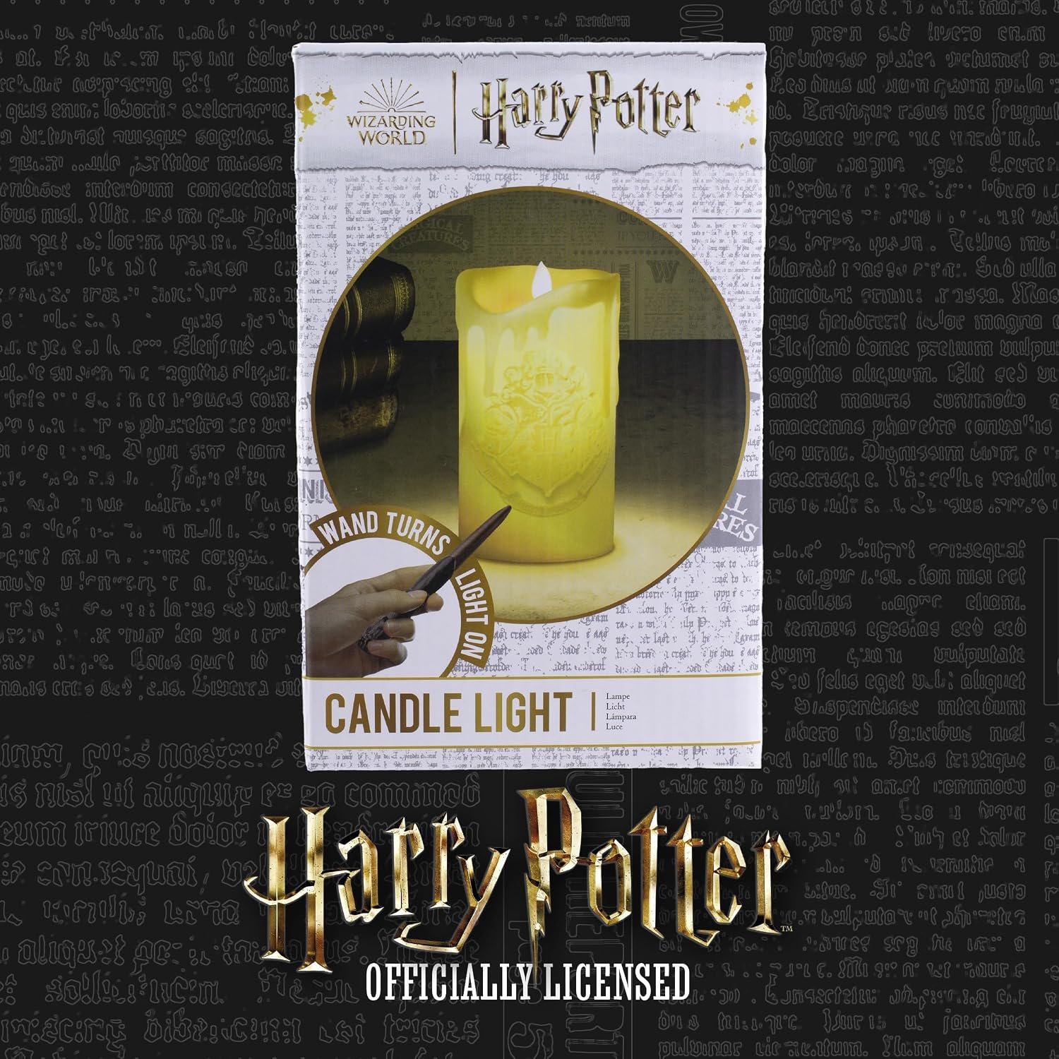 Thumbnail 6 de Paladone PP9563HPV3 Harry Potter Hogwarts Candle Light with Wand Remote