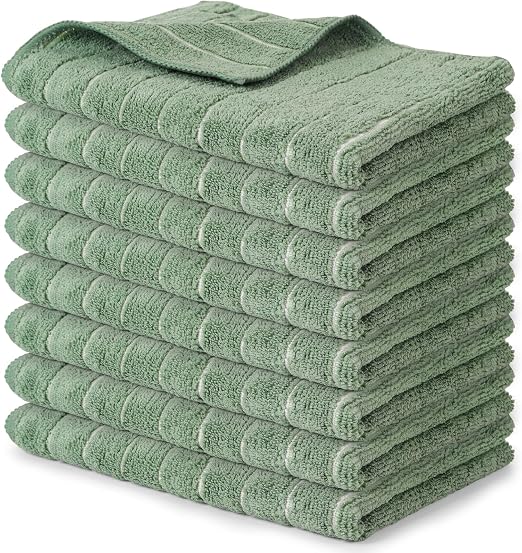 Detalle de Solvant Juego de 8 Trapos de Cocina Absorbentes y Resistentes🧽
