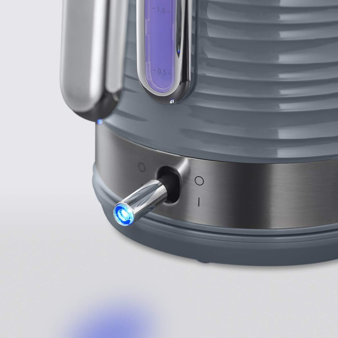 Thumbnail 6 de Russell Hobbs Bouilloire électrique Design & Performance Inspire Gris 1,7 L 2400 W (24363-70)